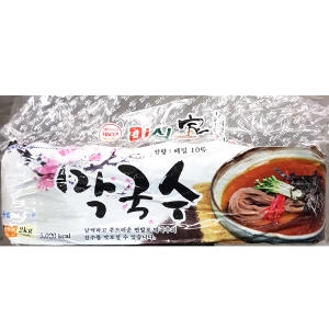 막국수 미식가 2K X8 즉석식품 맛있는막국수 간편막국