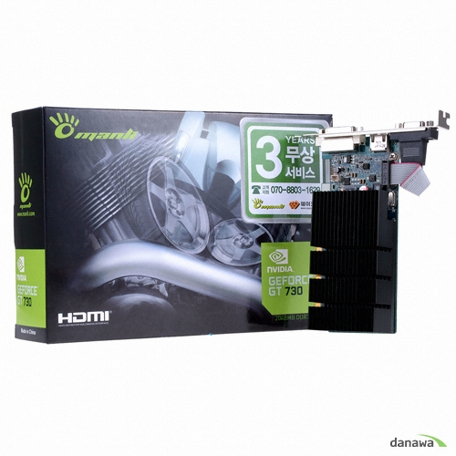 MANLI 지포스 GT730 Mini D3 2GB LP_이미지