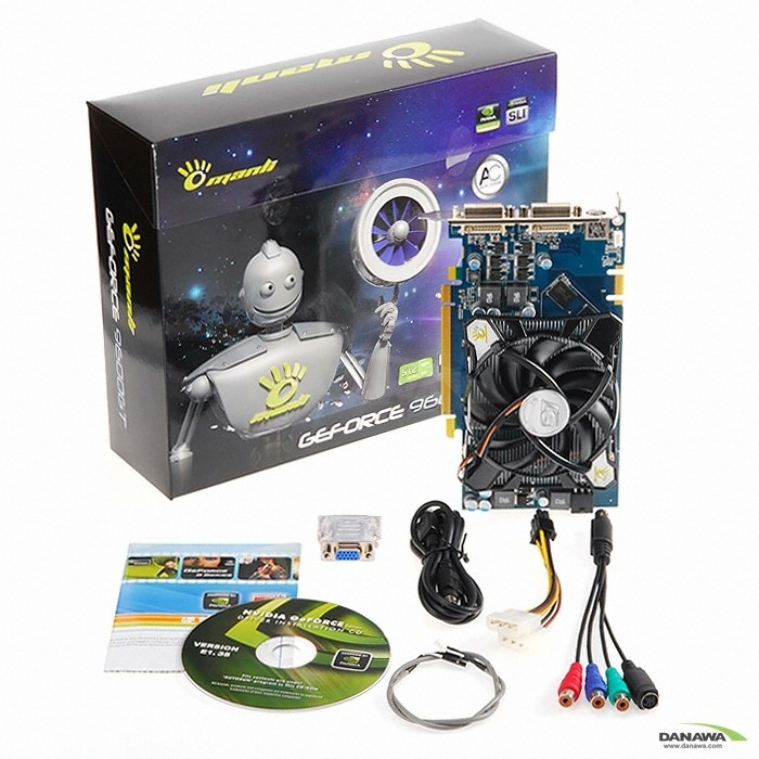 MANLI 지포스 9600GT 512MB AC30_이미지