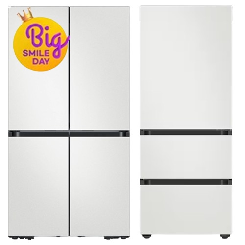삼성전자 비스포크 키친핏 Max RM70F63M2A + 키친핏 코타 RQ33DB74C1AP (화이트)_이미지