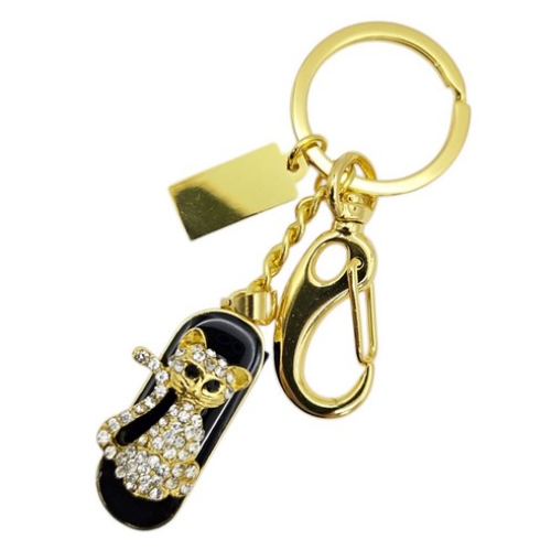 메탈 고양이 캐릭터 USB