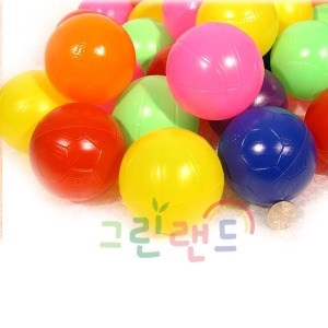 스포츠 얼큰이공 3봉 210개 볼풀공 80mm 큰공 풀장놀이_이미지