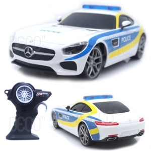 마이스토 RC카 1-24 벤츠 AMG GT 경찰차 무선조종_이미지