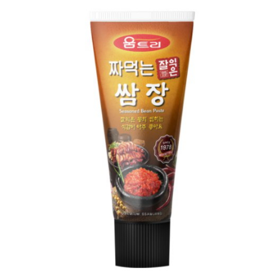 움트리 짜먹는 잘익은 쌈장 120g이미지입니다. 누르면 해당 게시물로 새창이동합니다.