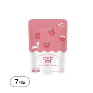 리틀스푼 요거랑 딸기 16g (7개)_이미지