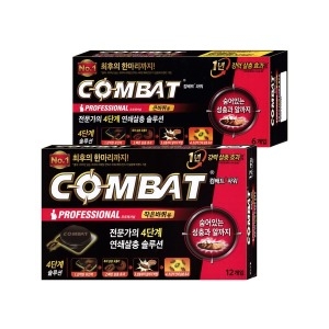 헨켈홈케어 컴배트 컴배트파워 (큰바퀴용) x 1팩(6개) + (작은바퀴용) x 1팩(12개)