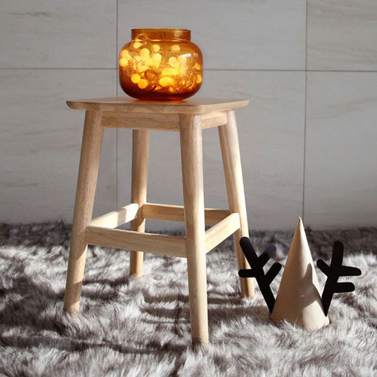 벤트리 원목 라운디시 베이직 스툴 (대)_이미지