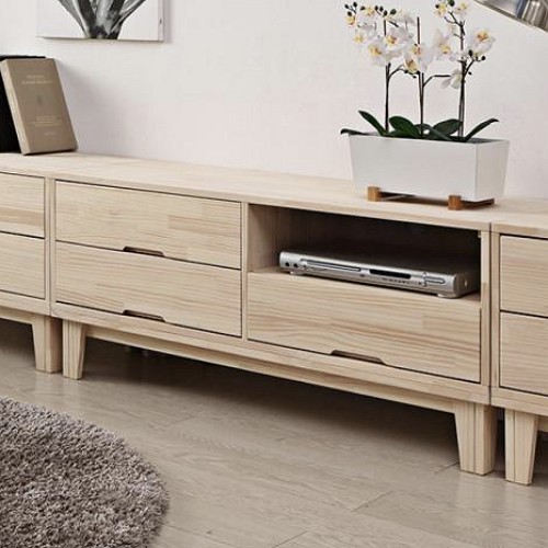 인우드 페토디 비디오형 원목 거실장 1200_이미지