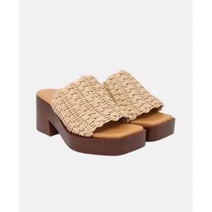 토즈 여성 샌드 고mma T75 58K Intr.다m 힐 샌들 컬러 퍼티 XXW58K0GQ30 1507796