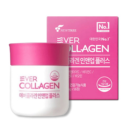 뉴트리 에버콜라겐 에버콜라겐 인앤업 비오틴 셀 750mg 56정 (3개)_이미지