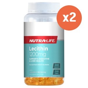  뉴트라라이프 레시틴 1200mg 240캡슐 5EA