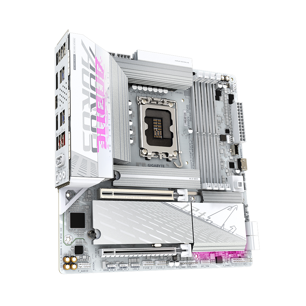 GIGABYTE B860M AORUS ELITE WIFI6E ICE ���̾���