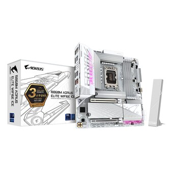 GIGABYTE <b>B860M</b> AORUS ELITE WIFI6E ICE 제이씨현
