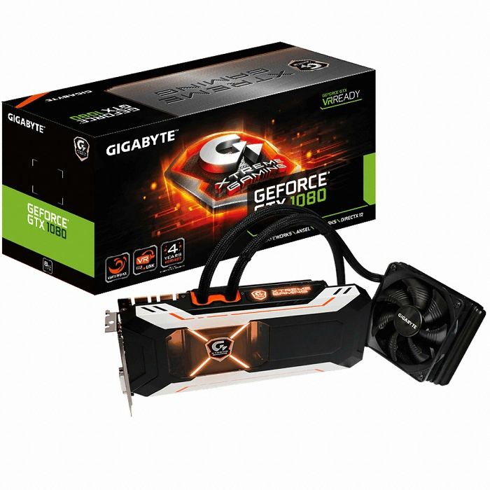 GIGABYTE 지포스 GTX1080 Xtreme D5X 8GB 워터포스_이미지