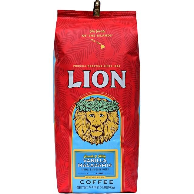 하와이 코나 라이언 바닐라 마카다미아 홀빈 680g