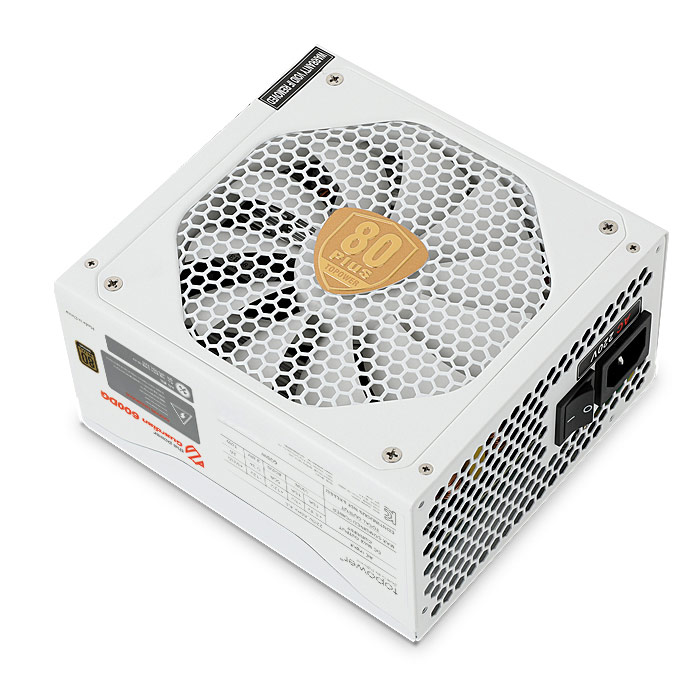 topower Guardian TOP-600DG Single Rail 80PLUS브론즈화이트_이미지