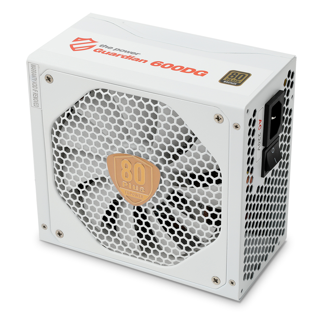 topower Guardian TOP-600DG Single Rail 80PLUS브론즈화이트_이미지