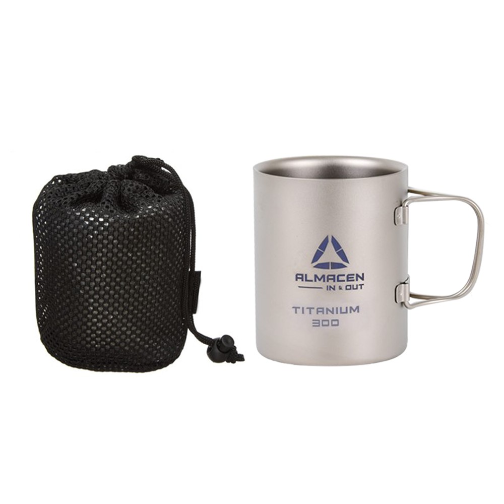 알마센 티타늄 더블 티탄컵 (300ml)