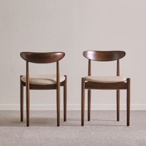 아르보 오드리 유칼립투스 원목 카페 인테리어 식탁 의자_이미지