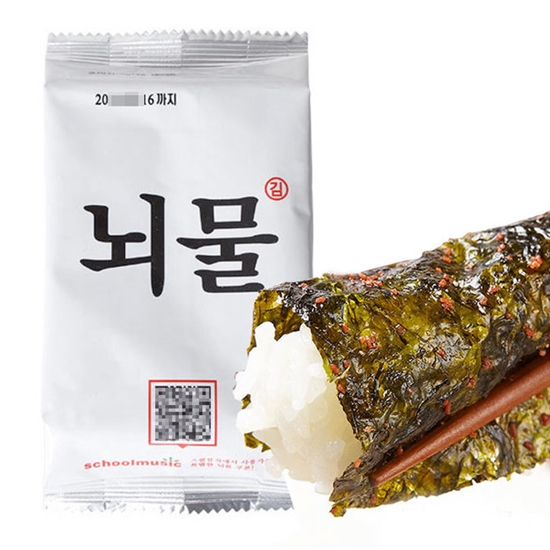 스쿨뮤직 뇌물김 6g (3개)_이미지