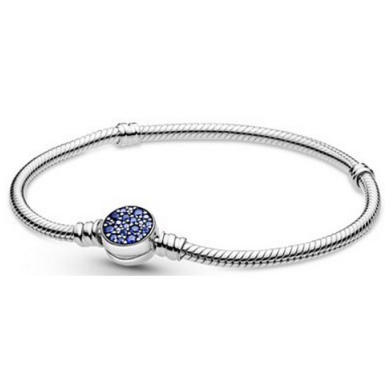 판도라 모멘츠 스네이크 체인 실버 팔찌 599288C01