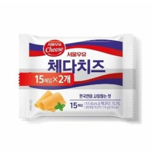 서울우유 전단상품 서울체다슬라이스치즈270Gx2
