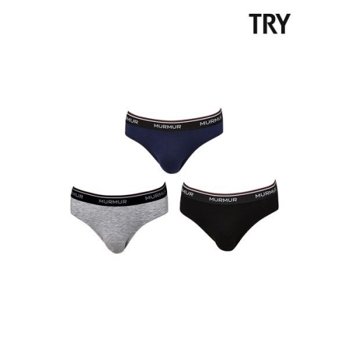 쌍방울 TRY 남성 모모 브리프 3매입 #J01