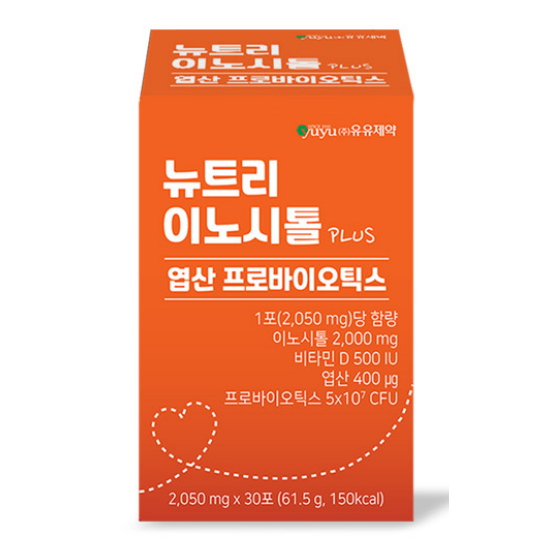 유유제약 뉴트리 이노시톨 플러스 30포 (1개)