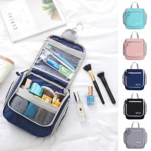 세안파우치 목욕파우치 고리장착 방수 여행용 워시백. S10694005