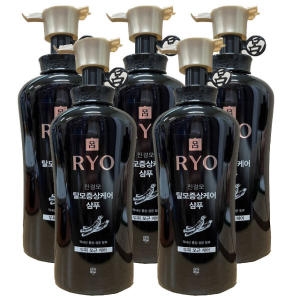 려 진결모 탈모증상케어 샴푸 두피모근케어 490ml (5개)_이미지