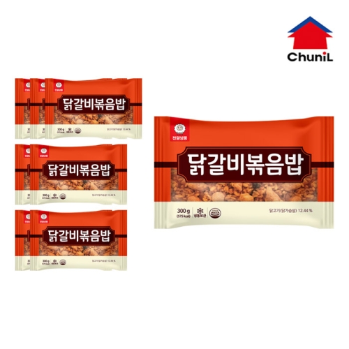 천일식품 닭갈비 볶음밥 300g (8개)_이미지