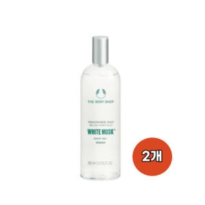  더바디샵 화이트 머스크 후레그런스 미스트 100ml[2개]