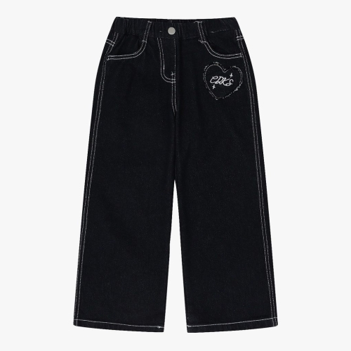 이랜드리테일 신디키즈 하트프린지 생지 기모데님 CITJ25T09 428515