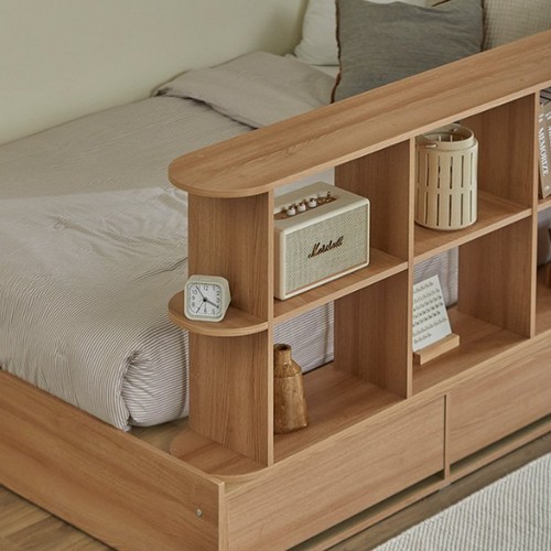 파로마 큐브B 책상 책장선반 파티션 수납 침대 SS (인디파워독립)_이미지
