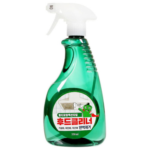 한국미라클피플사 후드클리너 550ml (1개)_이미지