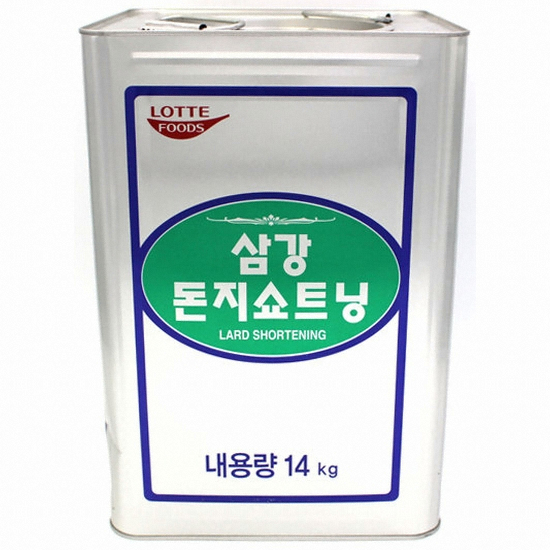 롯데푸드 삼강돈지쇼트닝 14kg (1개)