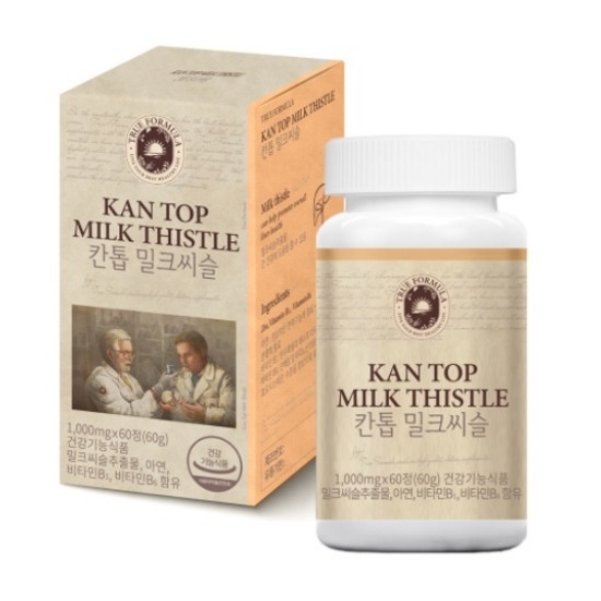  트루포뮬러 칸톱 밀크씨슬 60정 (1개)