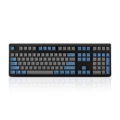Topre REALFORCE R4 유무선 그레이 블루 한글이미지입니다. 누르면 해당 게시물로 새창이동합니다.