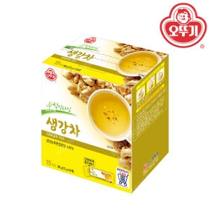 오뚜기 생강차 15T 국산차 전통차 건강차 분말_이미지