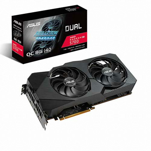 ASUS DUAL 라데온 RX 5700 O8G EVO D6 8GB_이미지