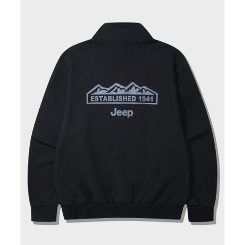 JEEP 360g M-Logo 반집업 맨투맨 JR5TSU838BB