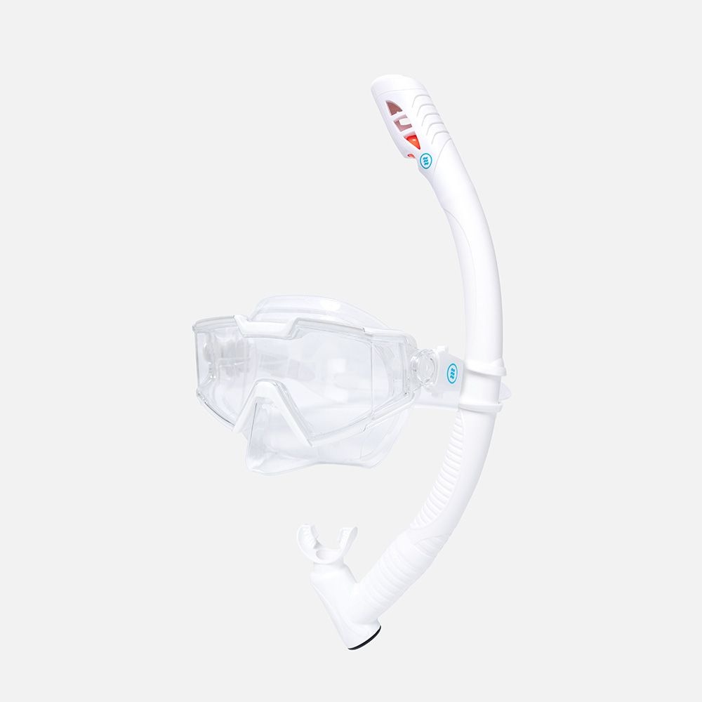 배럴 키즈 스노클 세트 화이트 B6SKADV001WHT