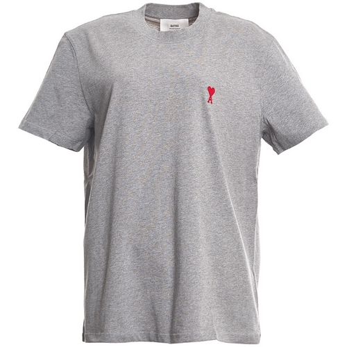 AMI 하트로고 반팔티 BFUTS001 724 (055, 그레이)_이미지