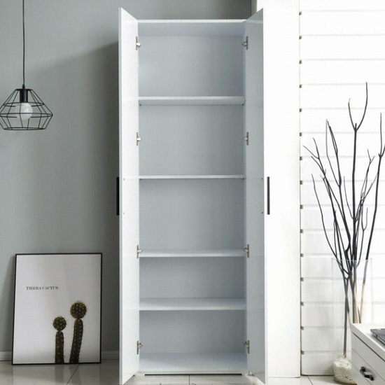 즐거운가구 레이첼 거울 틈새수납장 600_이미지