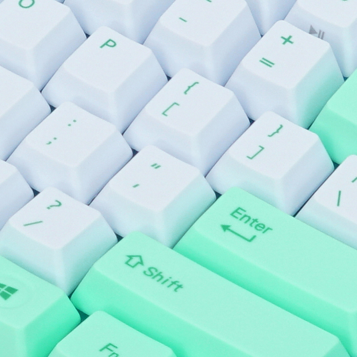 VARMILO PBT 염료승화 영문 민트 화이트_이미지