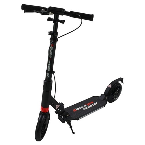 알파카 플러스 프로 LED 접이식 두발 킥보드 (블랙)