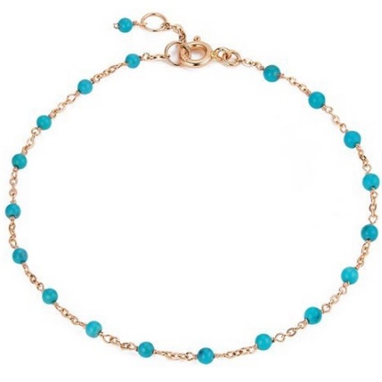 18K 벨루아 터키석 팔찌