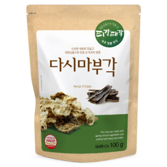 씨월드 티각태각 다시마부각 100g이미지입니다. 누르면 해당 게시물로 새창이동합니다.