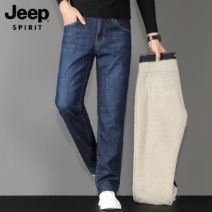 JEEP 남성 긴바지/ SPIRIT청바지 양모 기모 청바지 빅사이즈 뽀글이 스판청바지_J8060D
