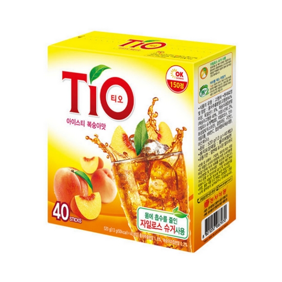동서식품 아이스티 티오 복숭아맛 40T (1개)